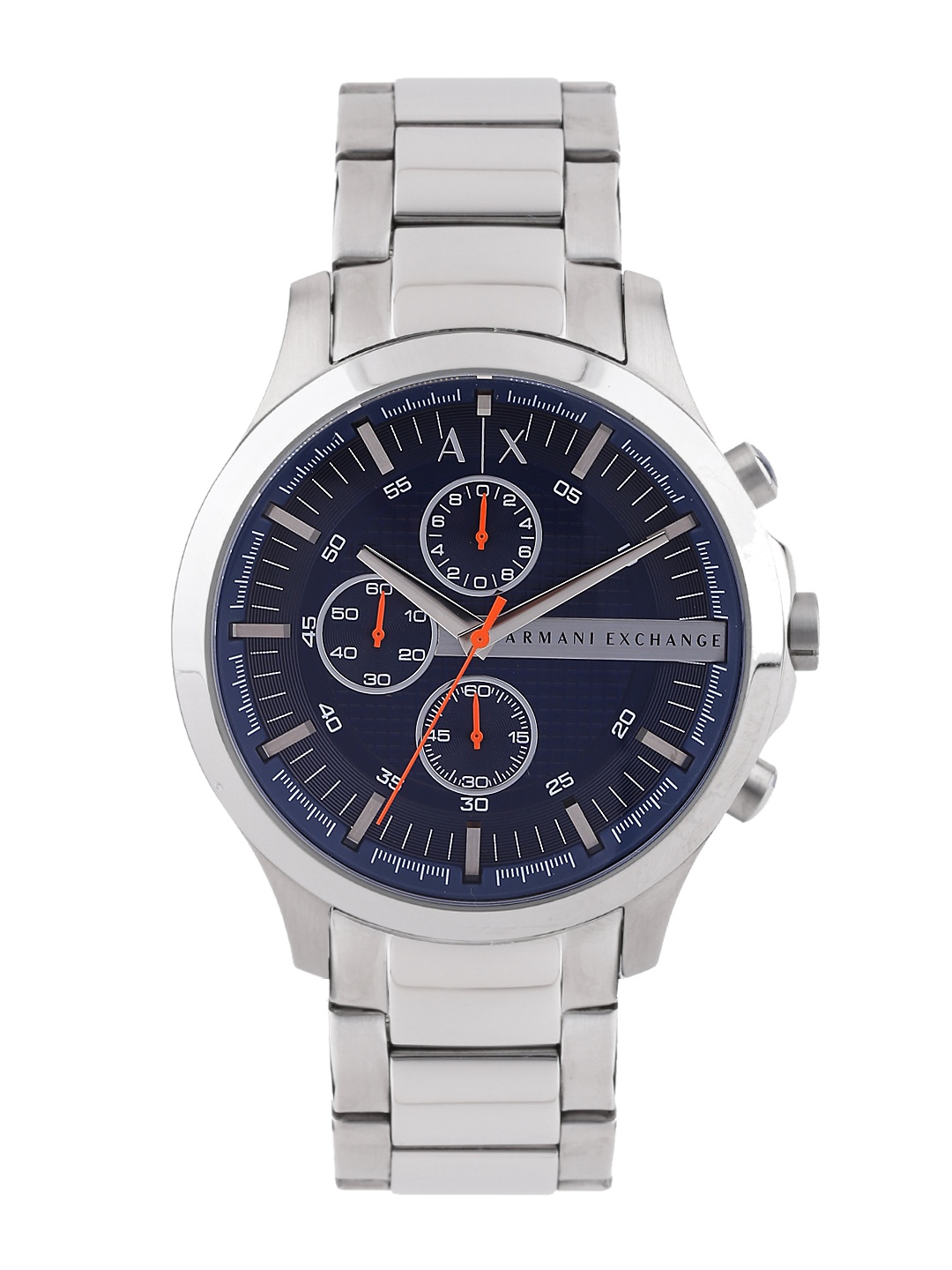 

Armani Exchange Men Navy Chronograph Dial Watch AX2155I, Navy blue