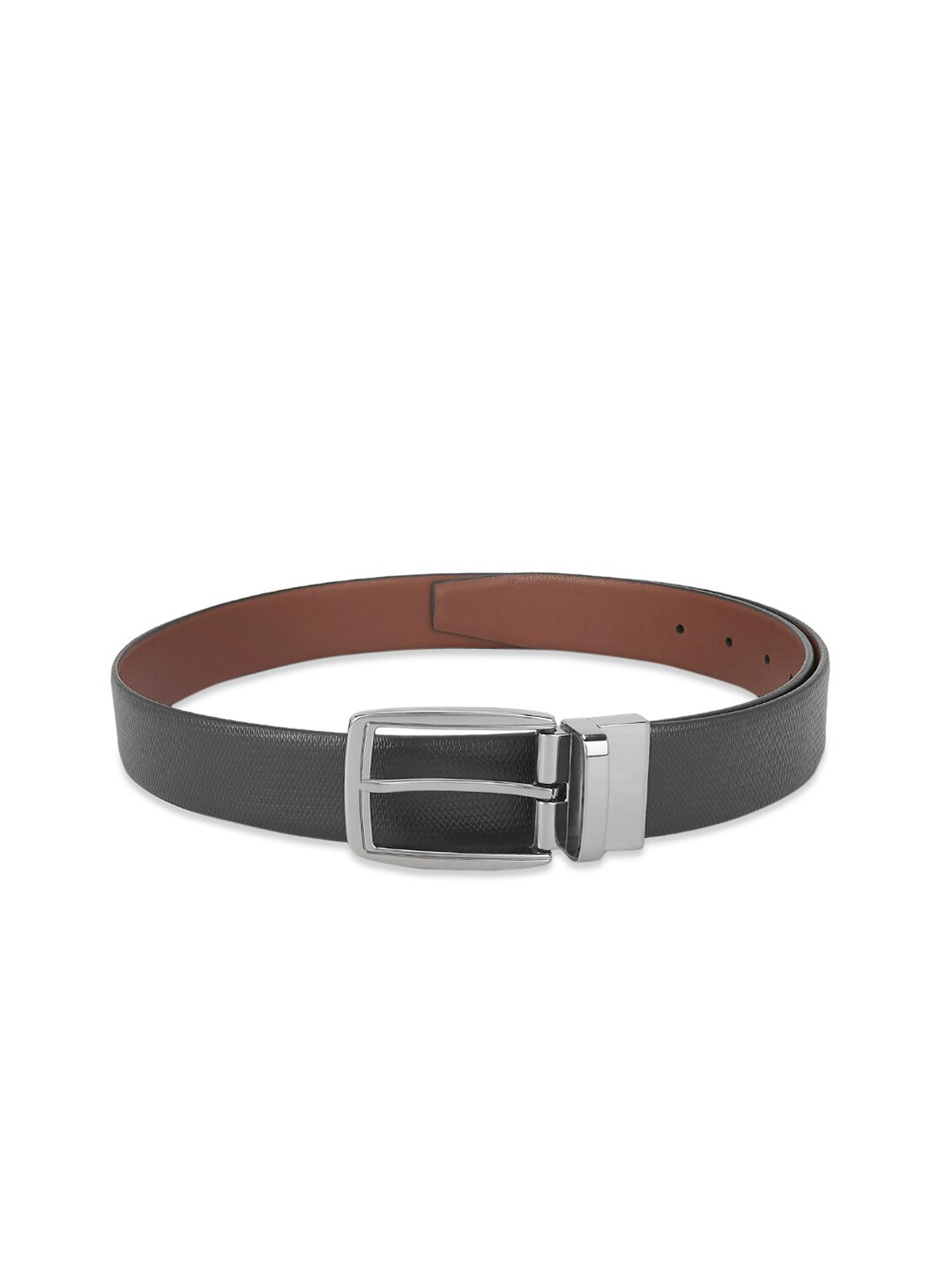 

BYFORD by Pantaloons Men Leather Belt, Black