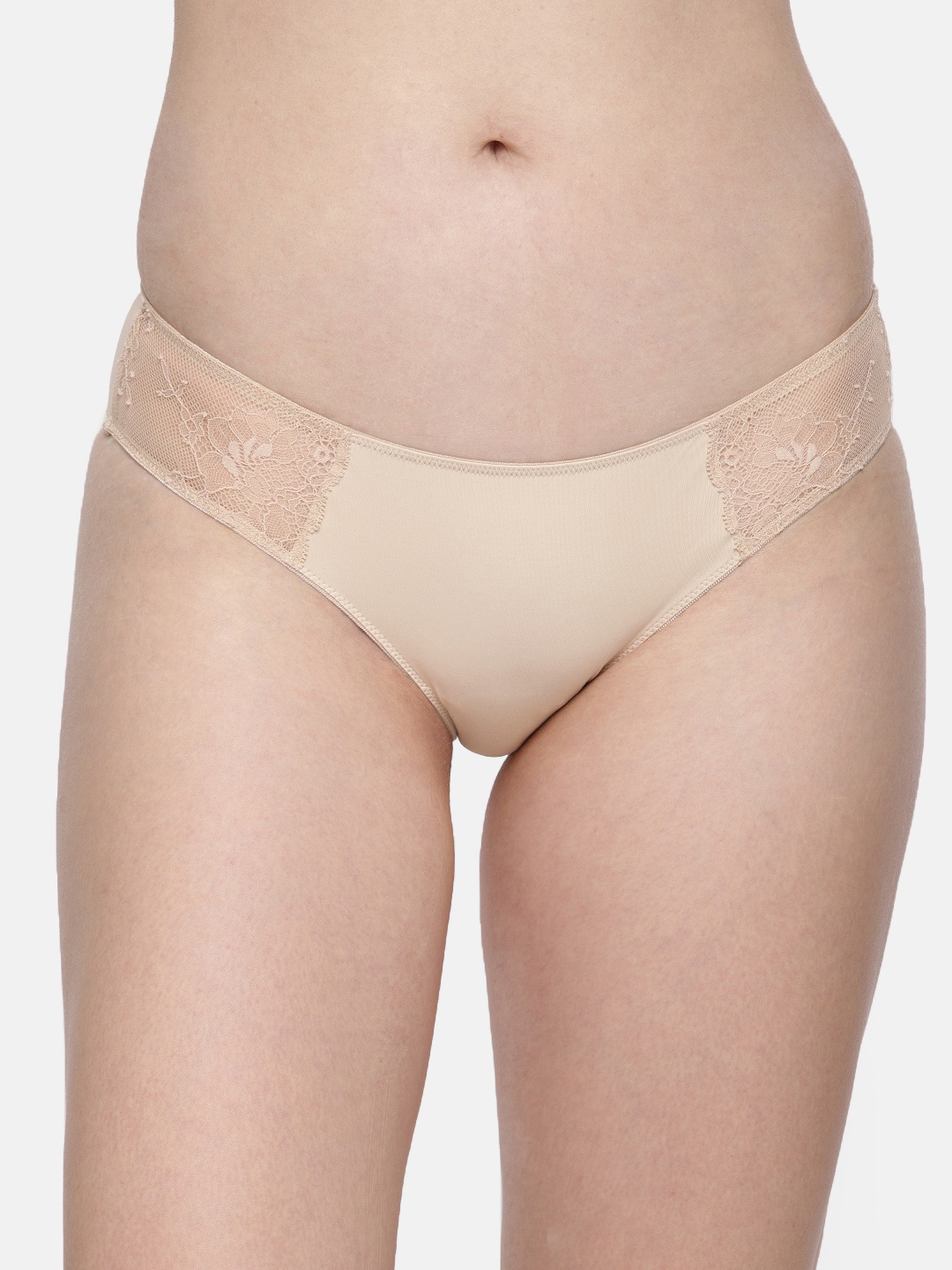 

Amante Women Beige Solid Briefs PCNE11 shell