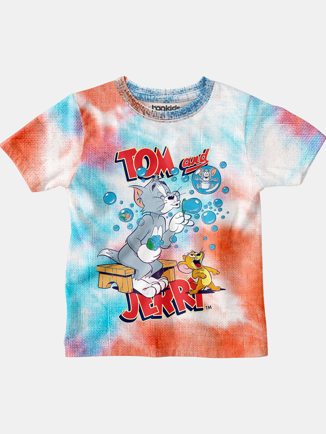 

BONKIDS Boys Multicoloured Printed T-shirt, Multi