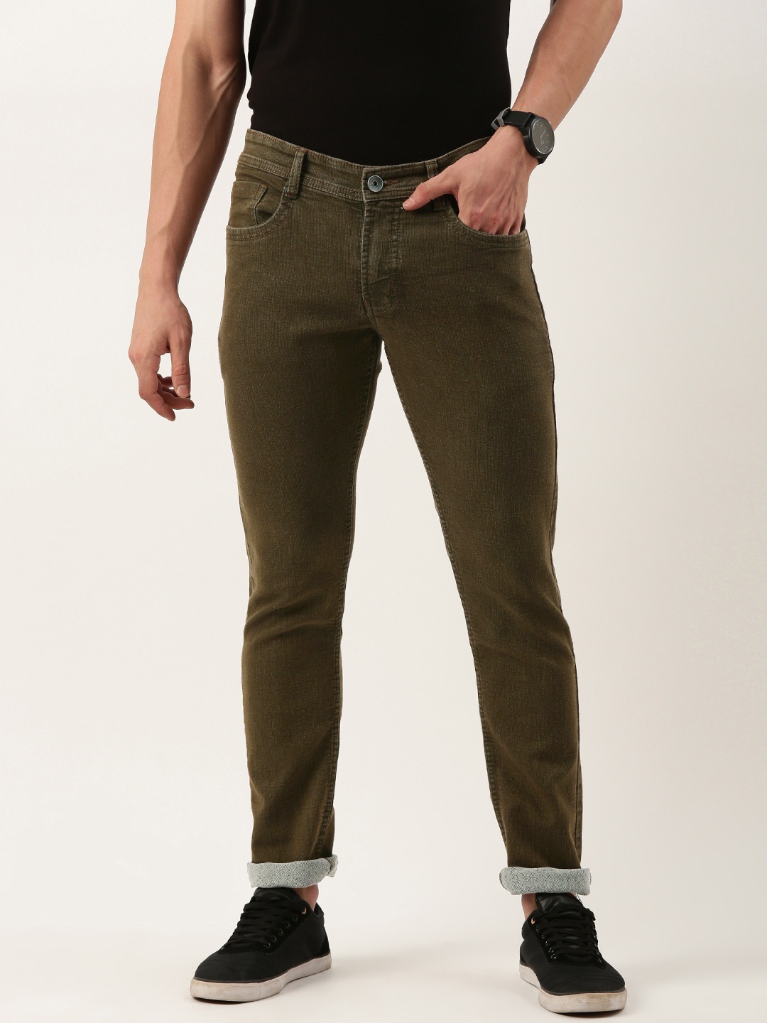 

IVOC Men Khaki Jean Stretchable Jeans