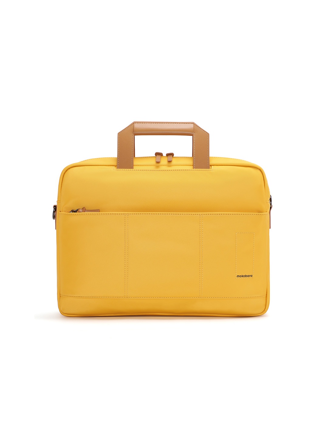 

MOKOBARA Unisex One Handle Laptop Bag, Yellow