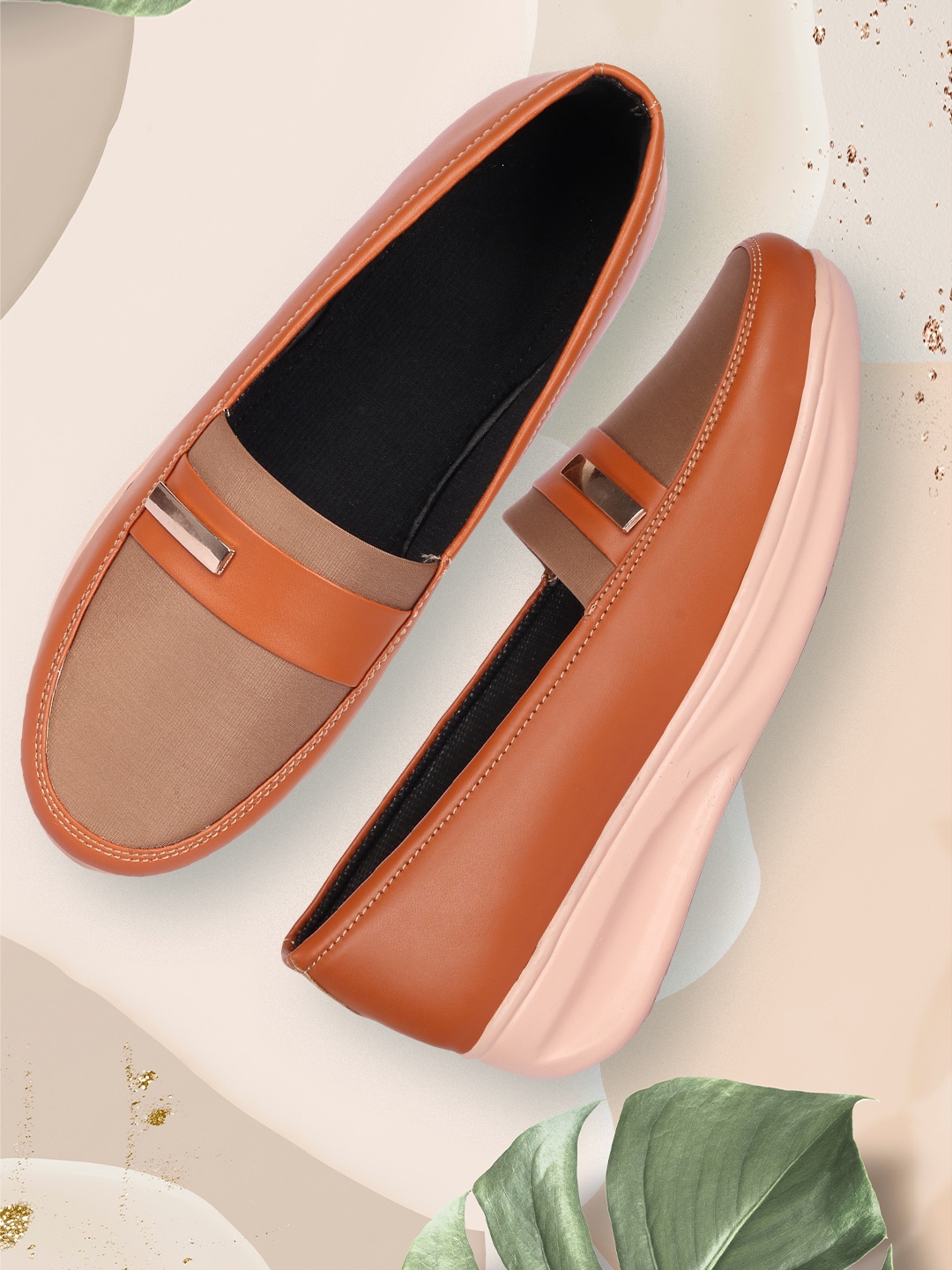 

FASHIMO Women Brown Loafers