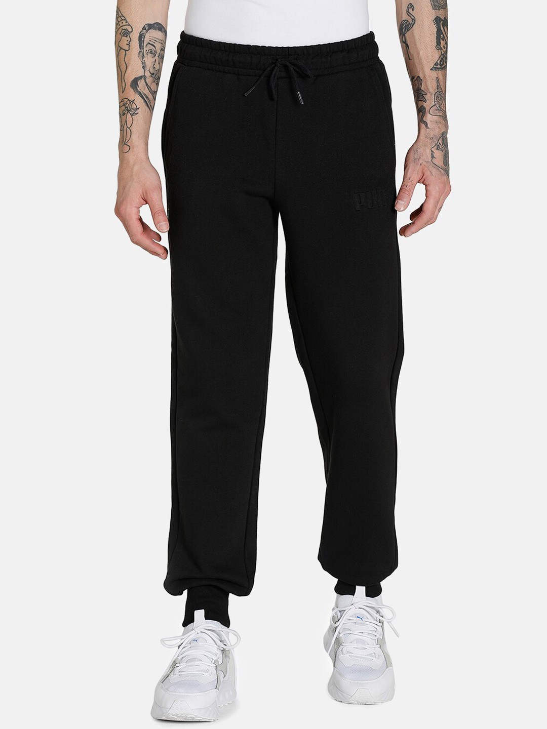 

Puma Men Black Regular Fit Sports Joggers