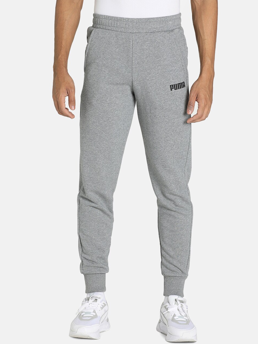 

Puma Men Grey Essential Knitted Track Pants