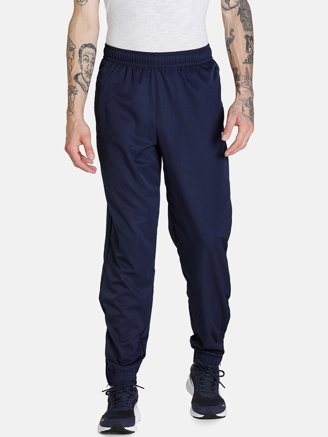 

Puma Men Woven Regular Fit Sports Track Pants, Navy blue