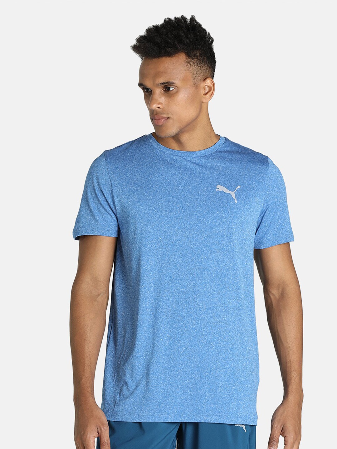 

Puma Men Blue Teams Czech Republic Heather T-shirt