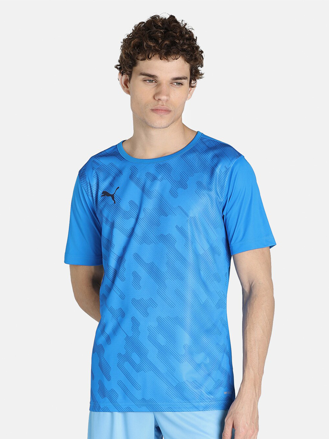

Puma Men Blue individualRISE Graphic Slim Fit Sustainable T-shirt