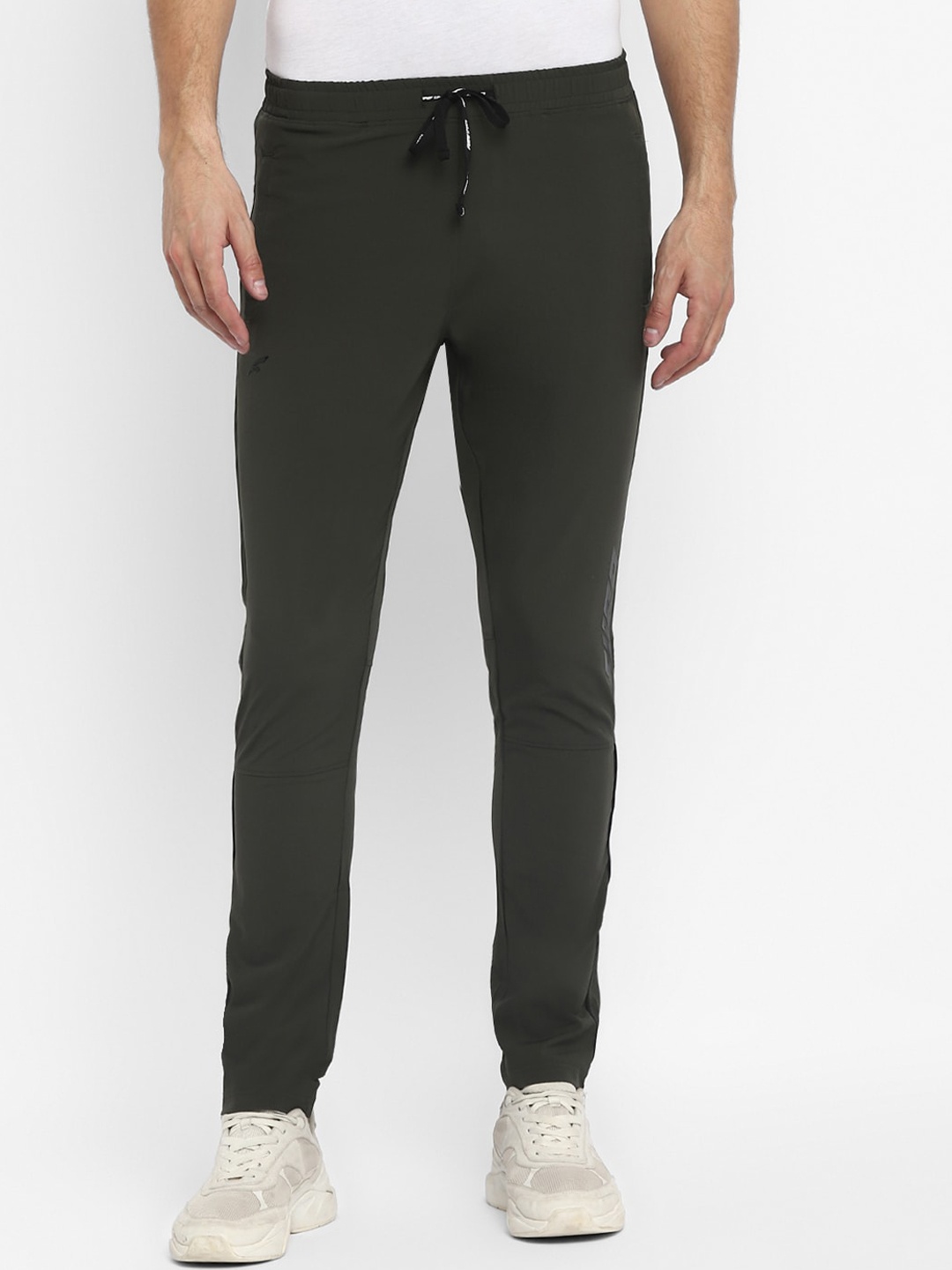 

FURO by Red Chief Men Olive Green Solid Track Pants