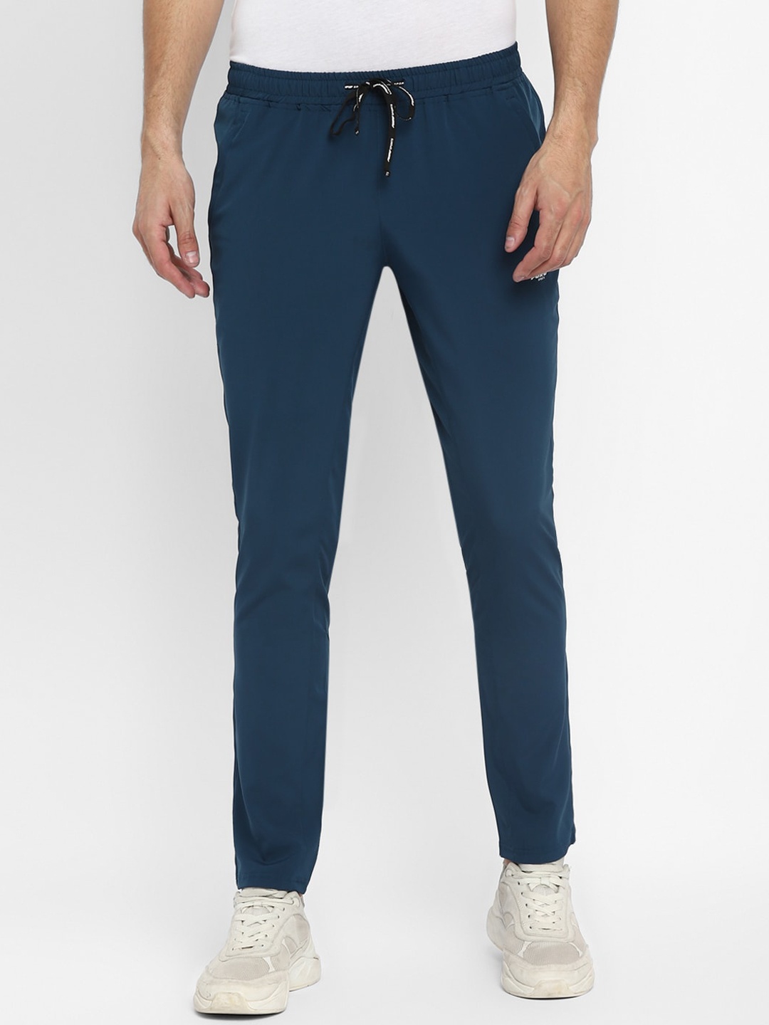 

FURO by Red Chief Men Teal Blue Solid Track Pant