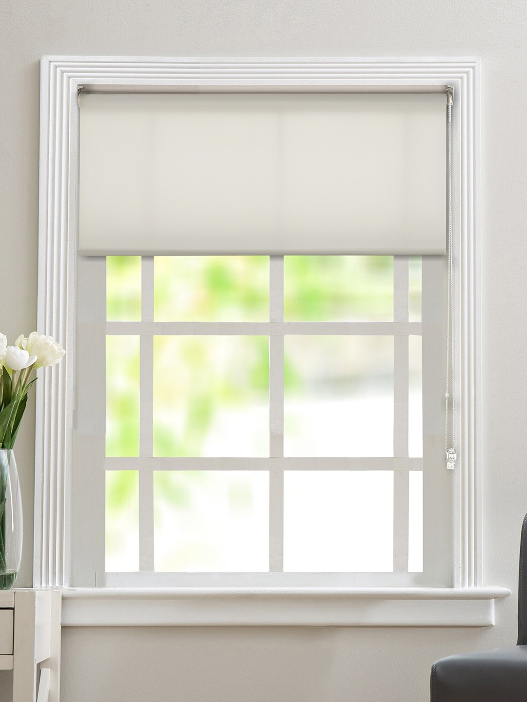 

Deco Window Off White Room Darkening Door Roller Blinds