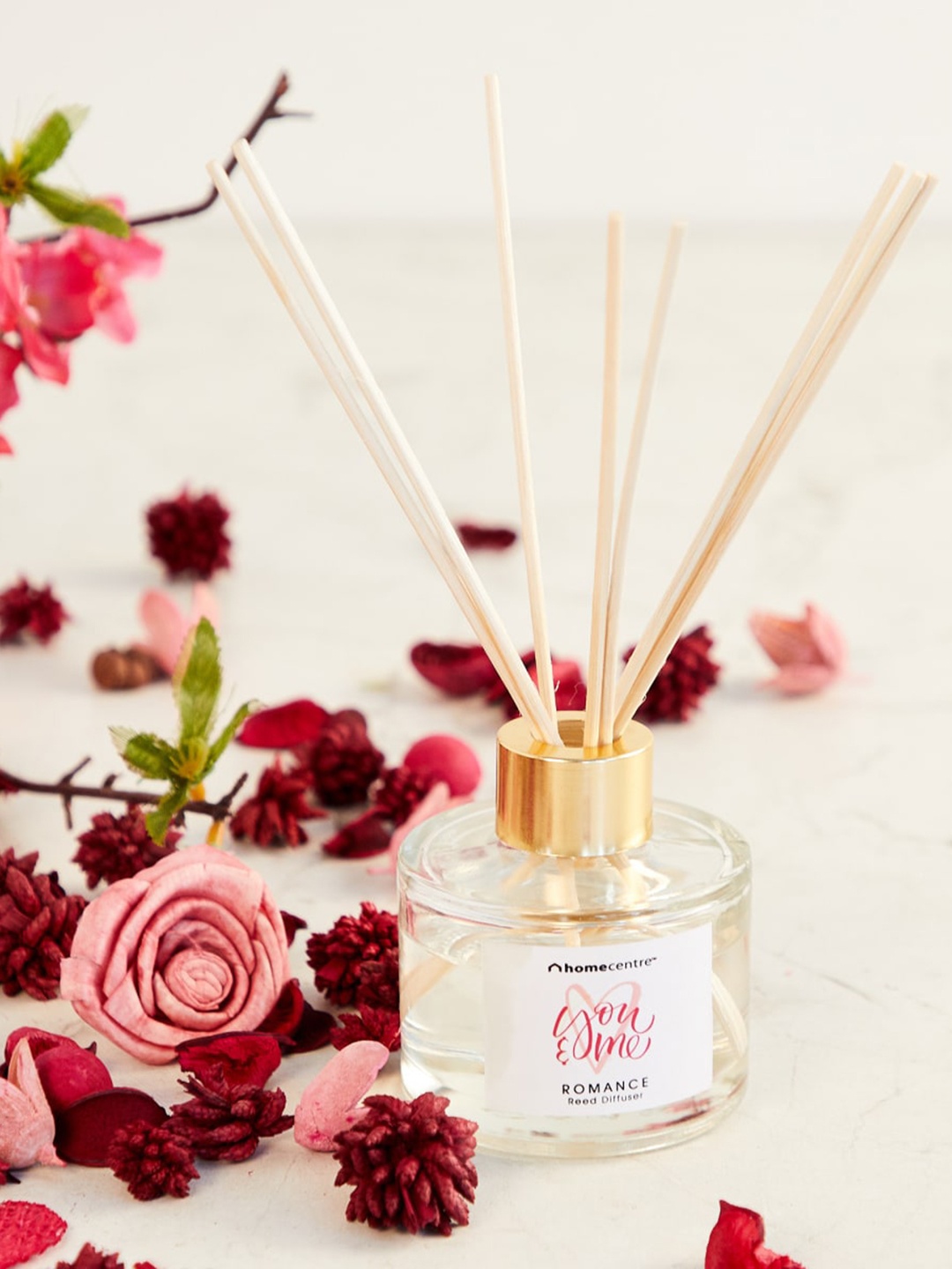 

Home Centre Transparent Valentine Reed Diffuser