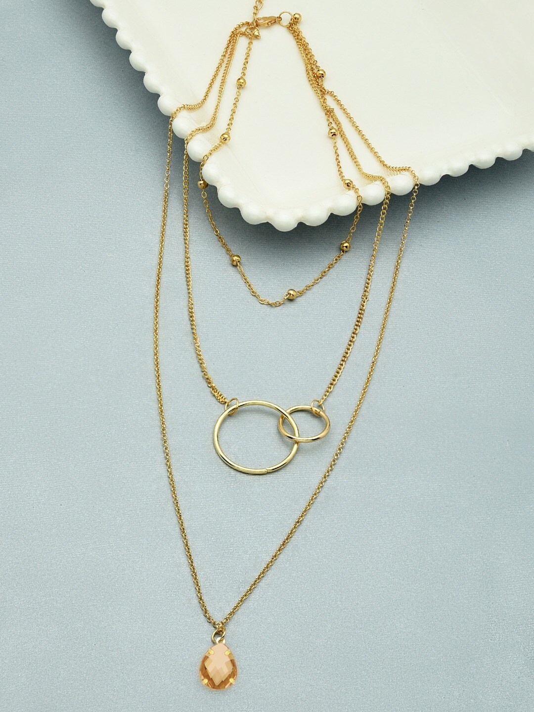 

AMI Gold-Plated Layered Chain