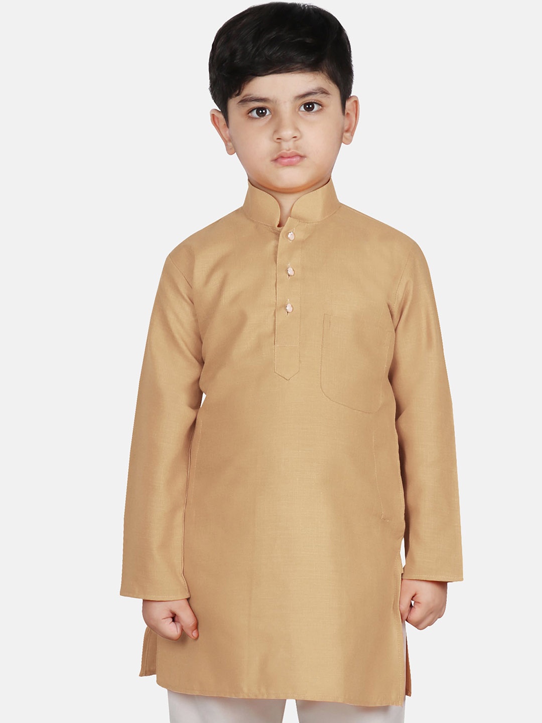 

SG YUVRAJ Boys Beige Kurta