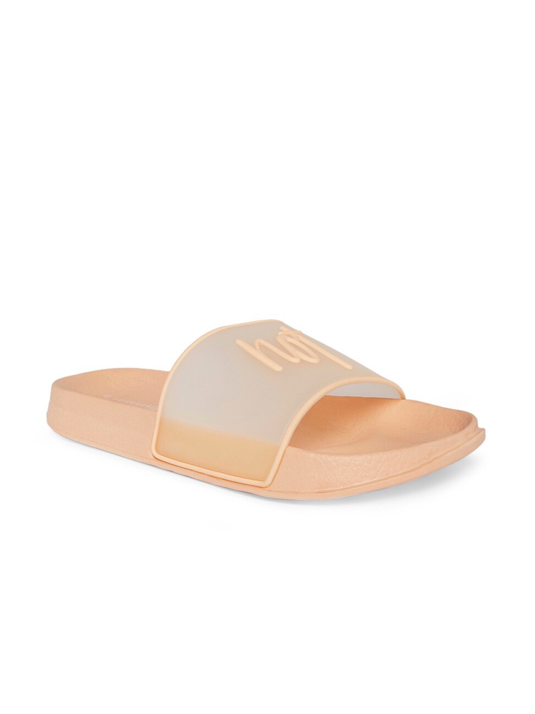 

Forever Glam by Pantaloons Women Pink Printed Sliders