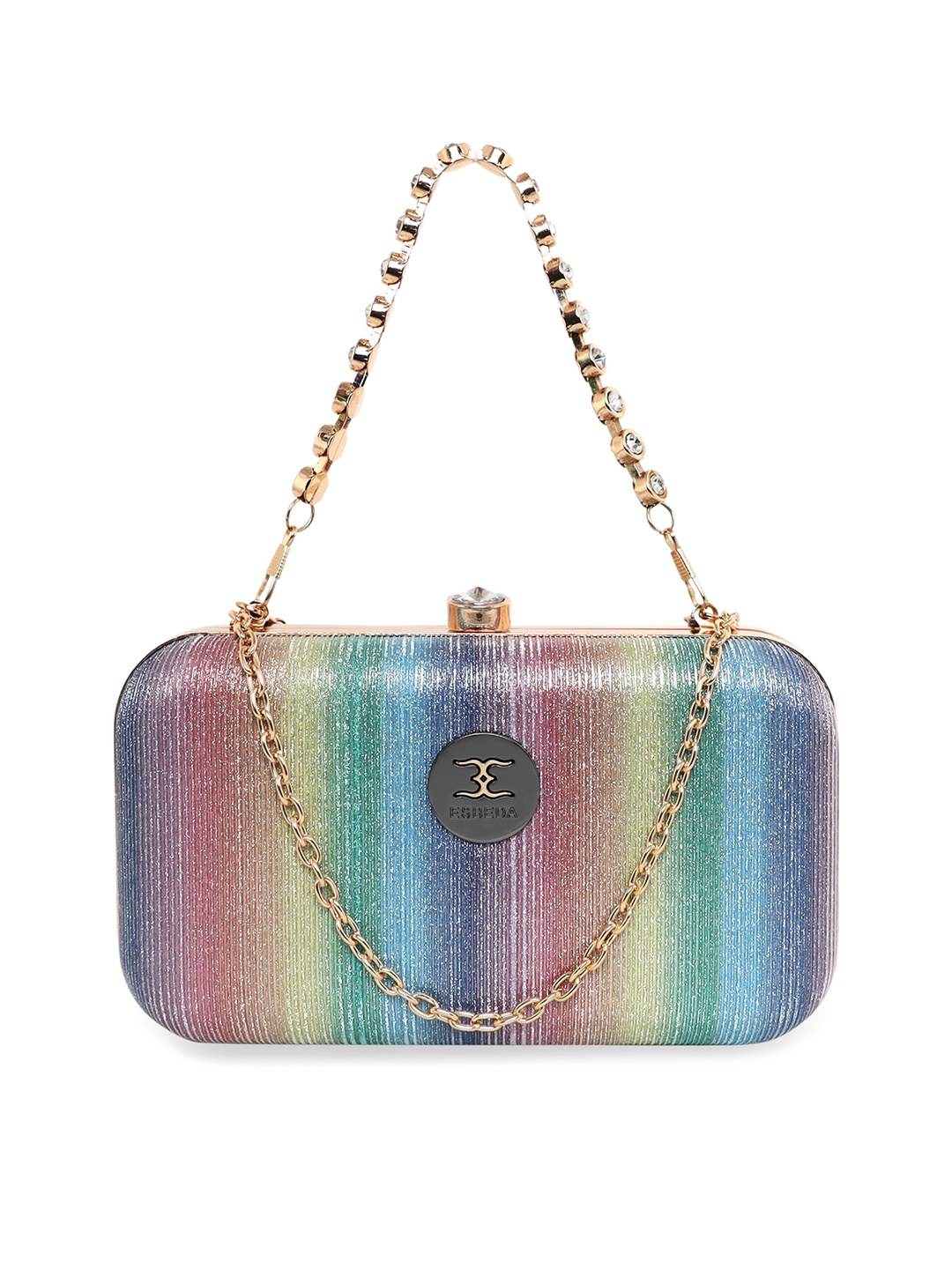 

ESBEDA Women Multicoloured Box Clutch, Multi