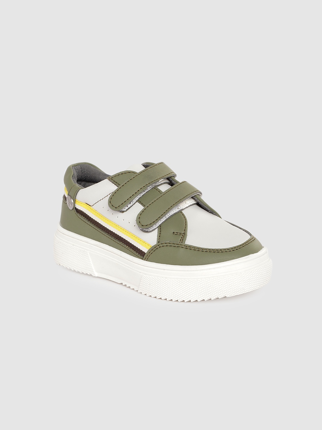 

toothless Kids Boys Olive Grey Casual Sneakers