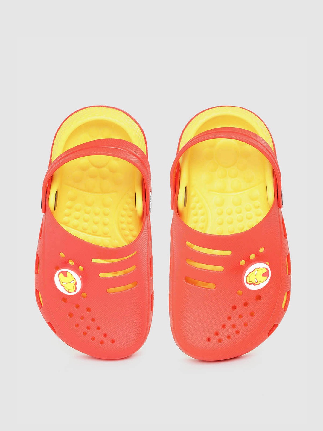 

toothless Boys Orange & Yellow Marvel Avengers Clogs