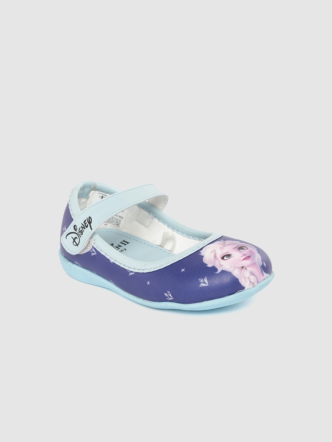 

toothless Kids Girls Blue Printed Disney Frozen Ballerinas