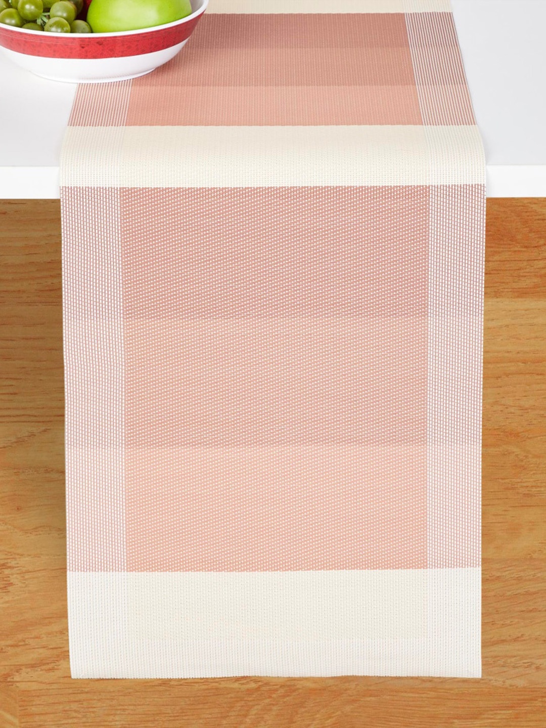 

Home Centre Pink Textured PVC Table Runner