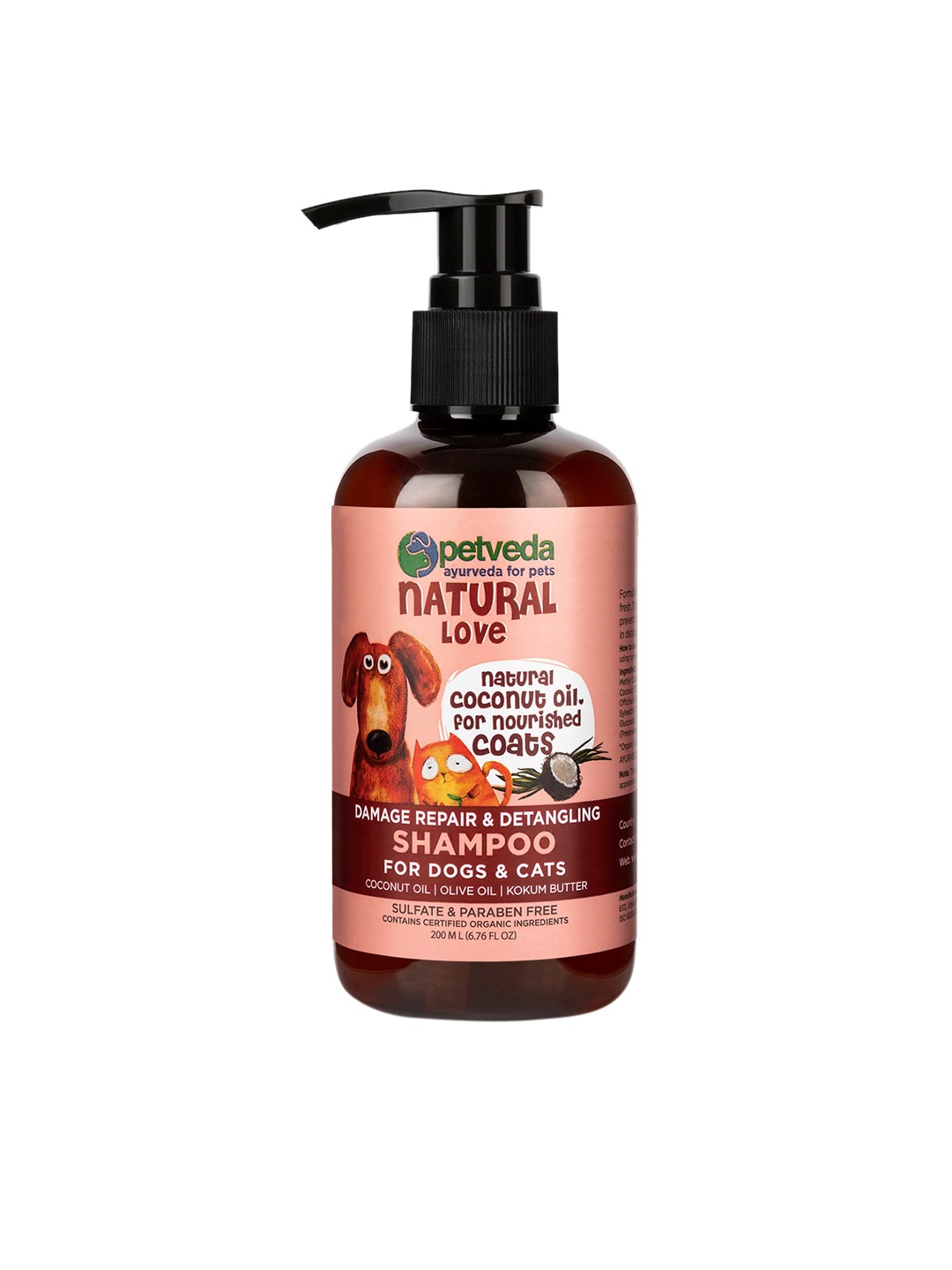 

Petveda Ayurvedic Damage Repair & Detangling Shampoo 200 ML, Na