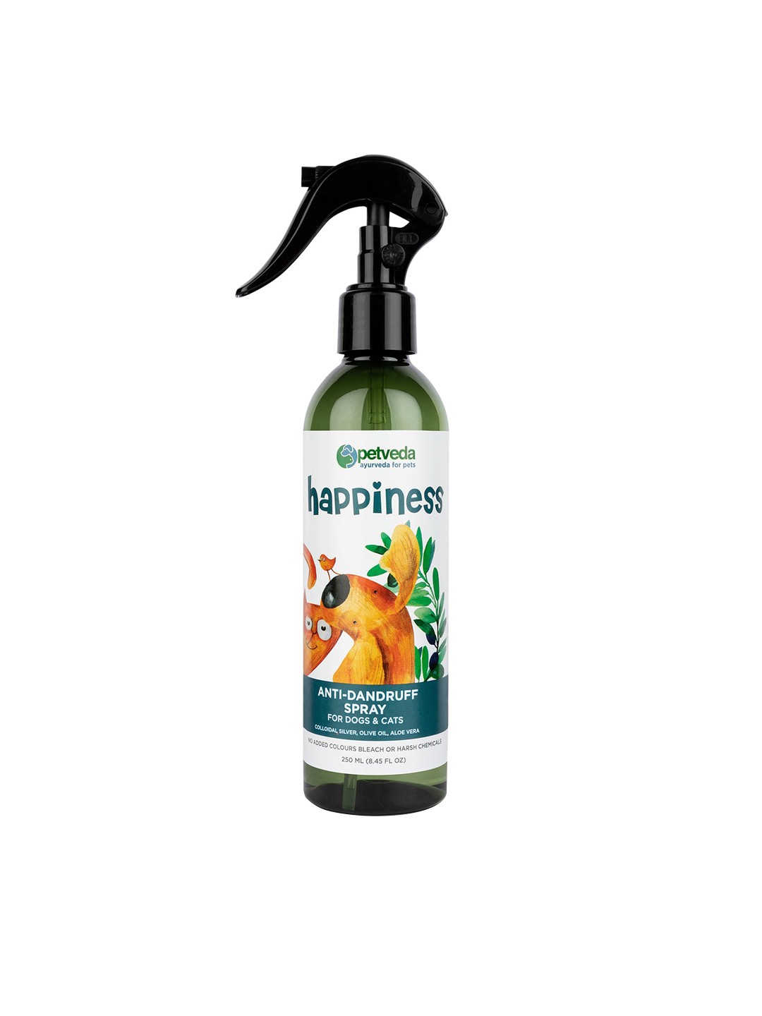 

Petveda Ayurvedic Anti-Dandruff & Itch Relief Sulphate Free Spray For Dogs & Cats, Na