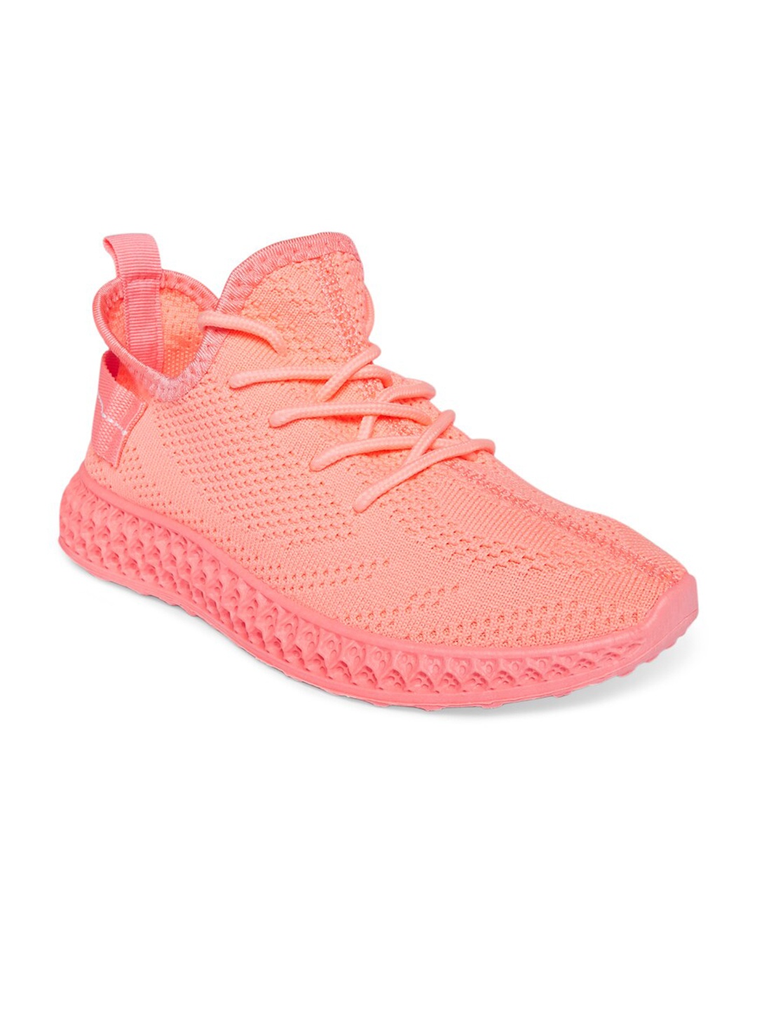 

Forever Glam by Pantaloons Women Coral Pink Running Non-Marking Shoes