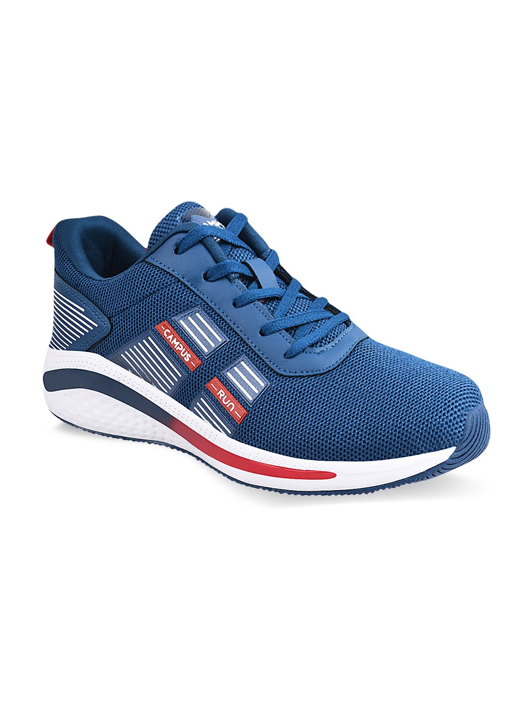 

Campus Men Blue Mesh Running Shoes