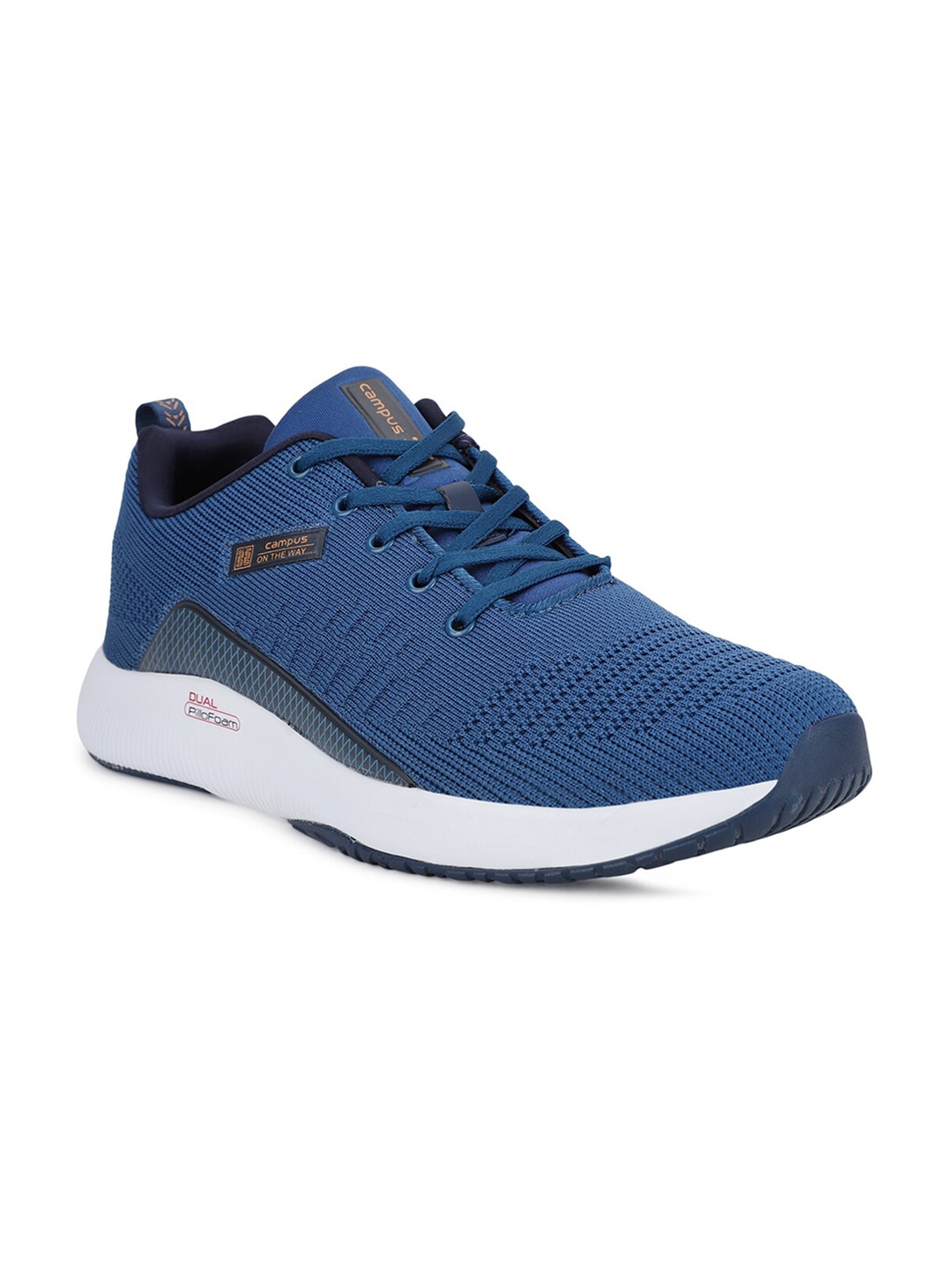 

Campus Men Blue Mesh Running Shoes
