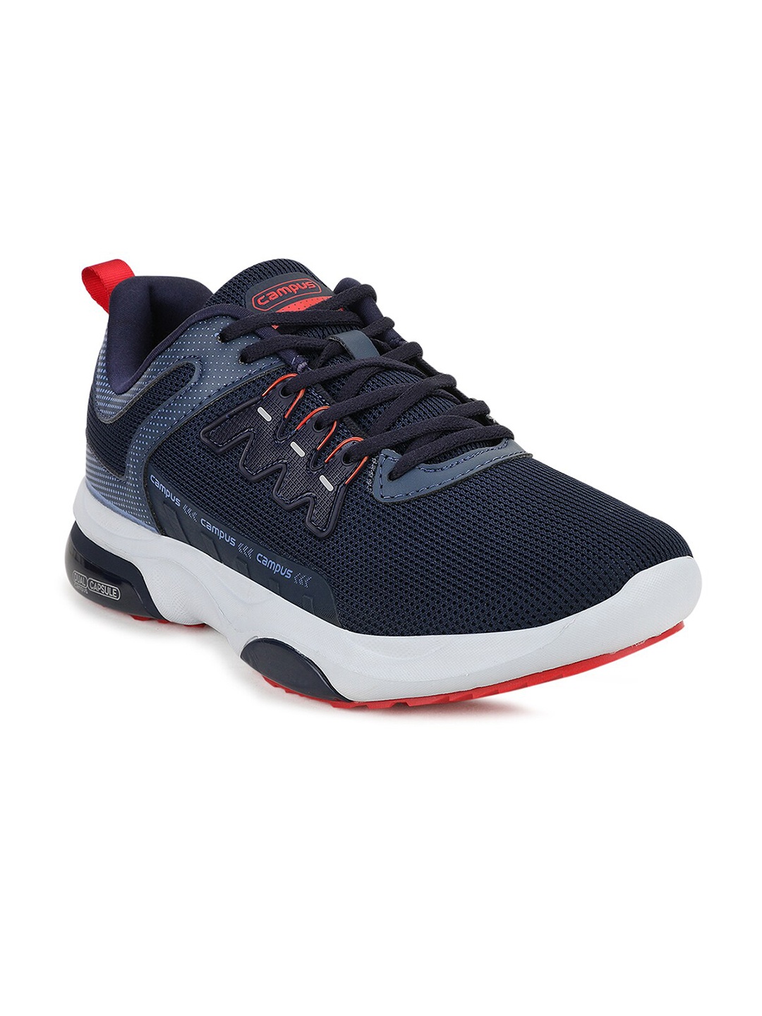 

Campus Men Navy Blue Mesh Running Shoes