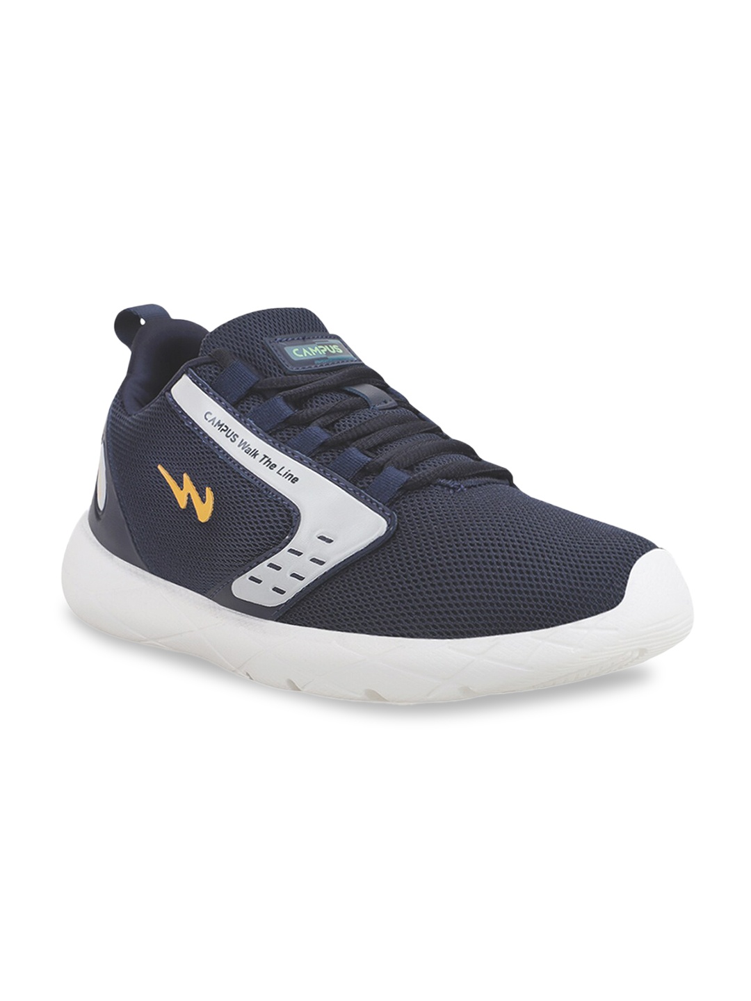 

Campus Men Navy Blue Mesh Running Shoes