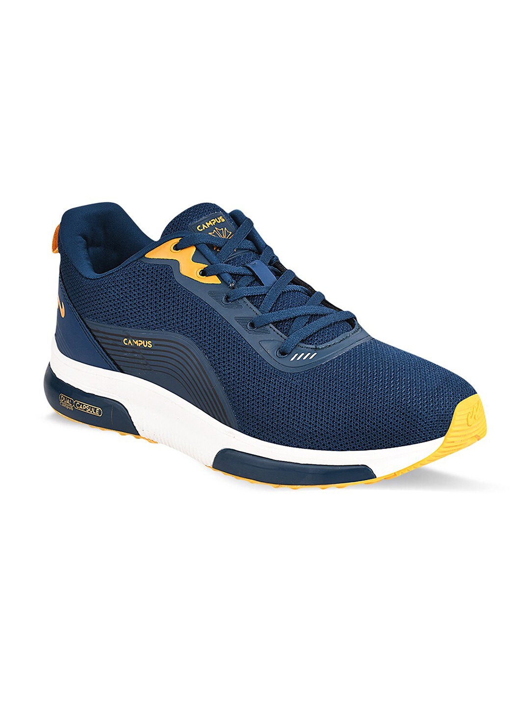 

Campus Men Blue Mesh Running Shoes