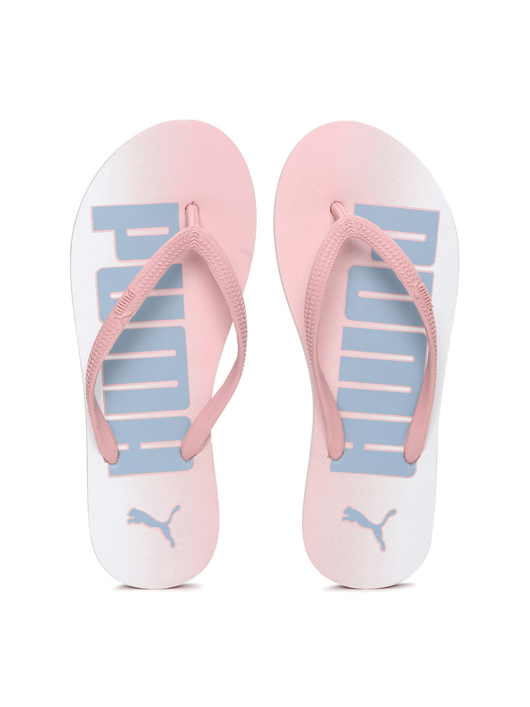 

Puma Women Pink & White Printed Amara Flip Flop