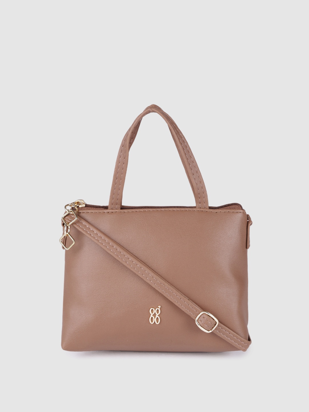 

Baggit Women Light Brown Solid Handheld Bag