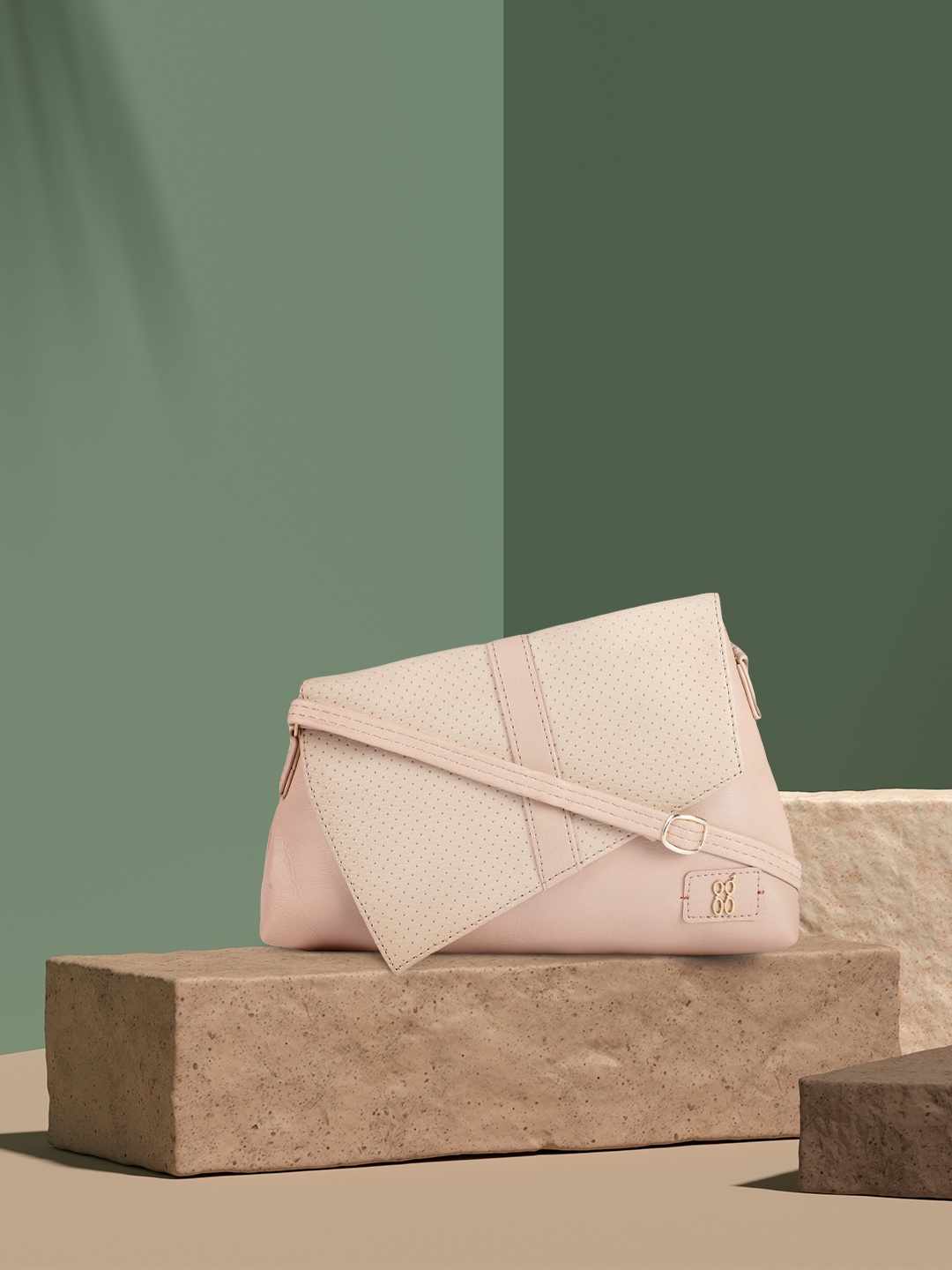 

Baggit Women Beige Structured Sling Bag