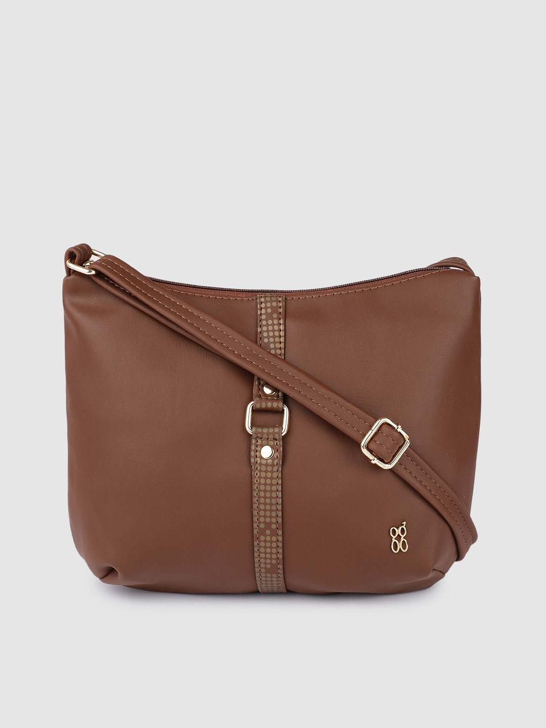 

Baggit Women Brown Solid Sling Bag