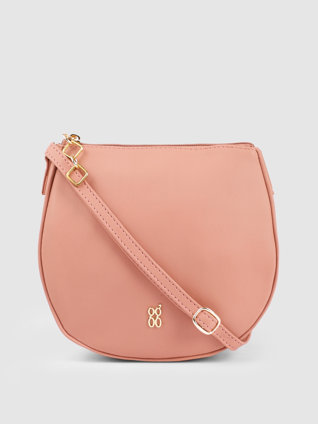 

Baggit Pink Solid Sling Bag