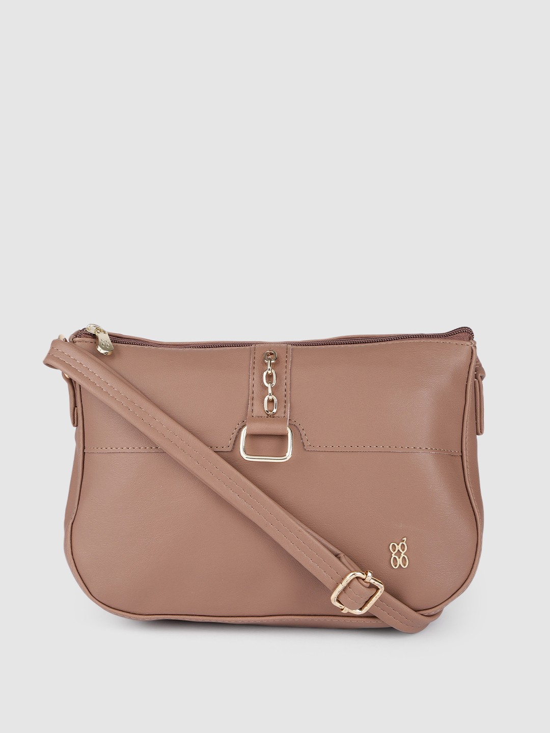 

Baggit Beige Solid Sling Bag