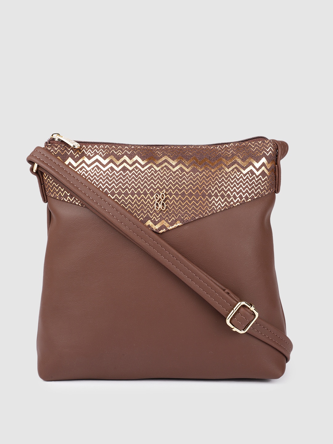 

Baggit Women Brown Printed Sling Bag