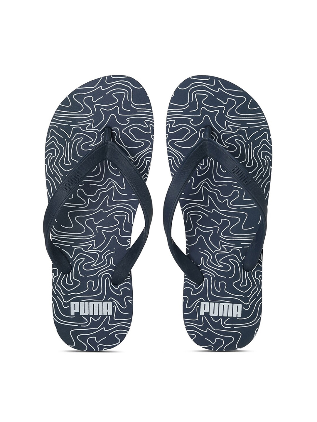 

Puma Unisex Blue Thong Flip-Flops