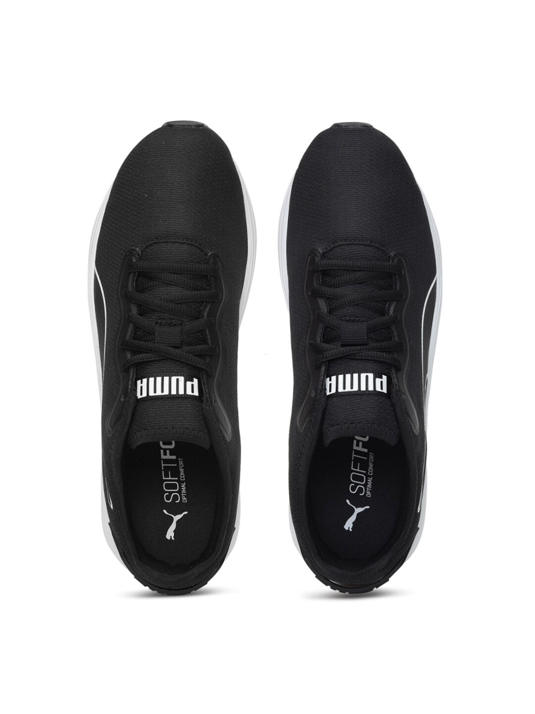 

Puma Unisex Black Softride Cruise Bold Walking Shoes