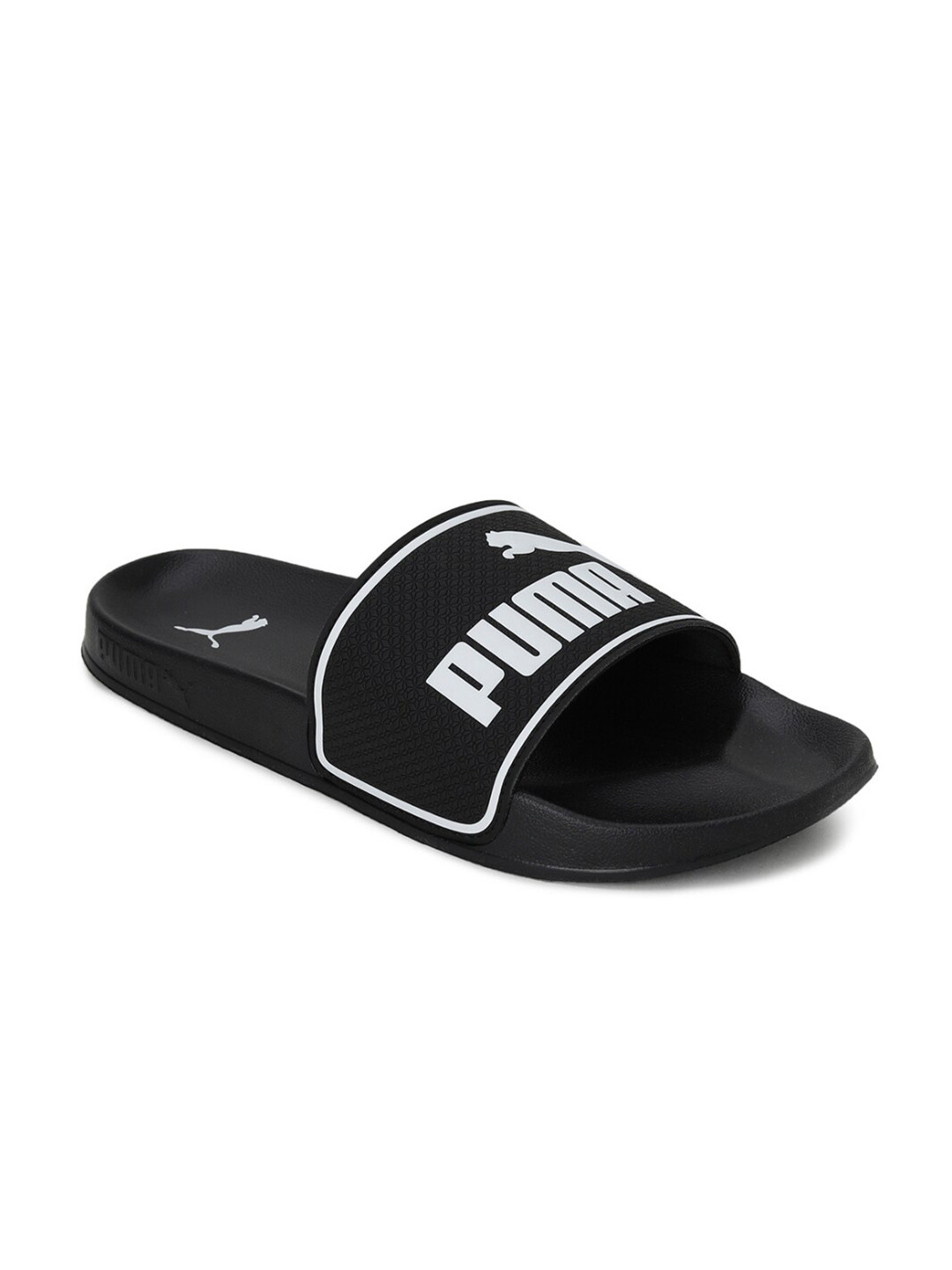 

Puma Unisex Black Printed Sliders