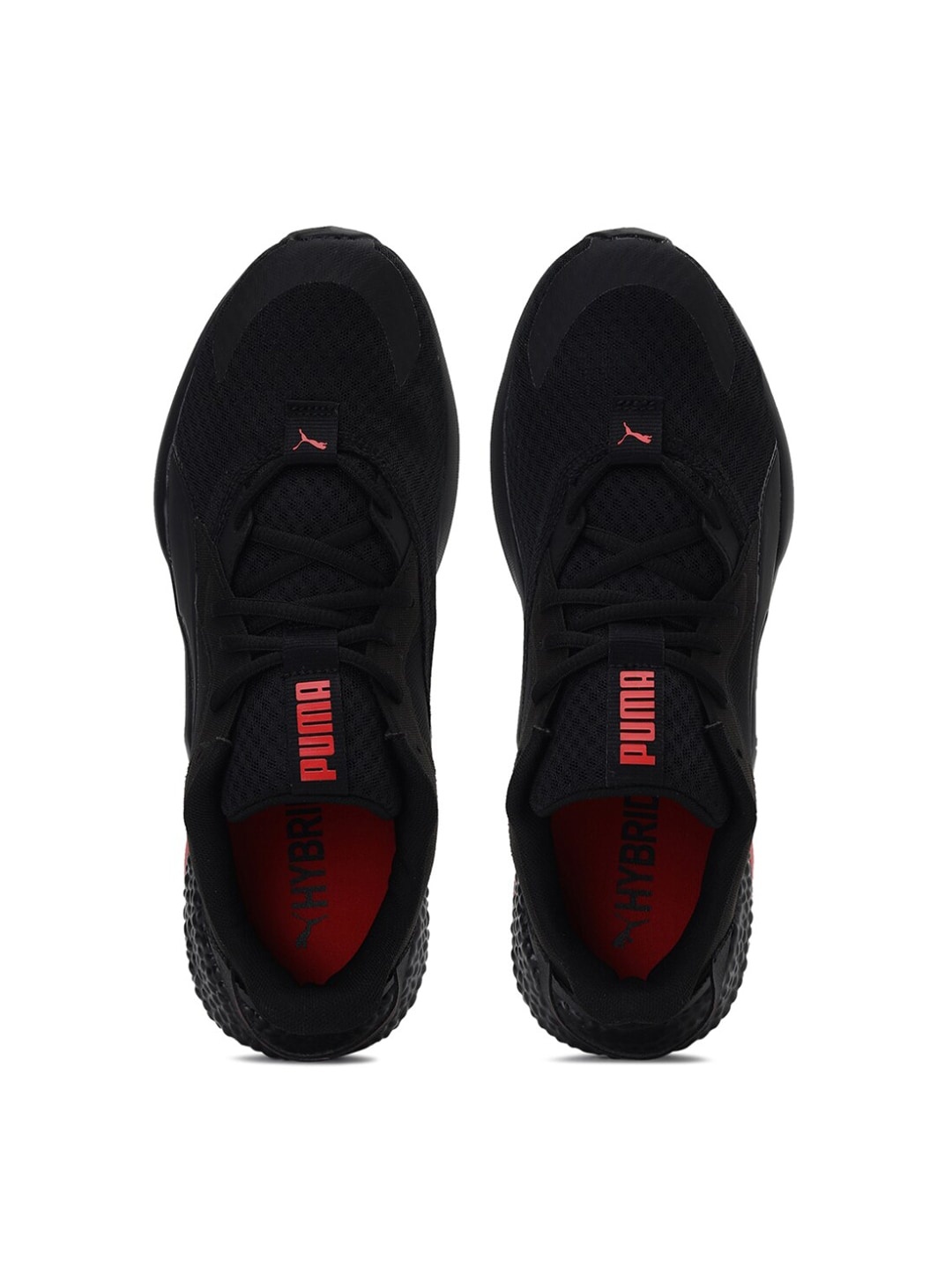 

Puma Men Black Textile Hybrid NX Ozone Running Shoes