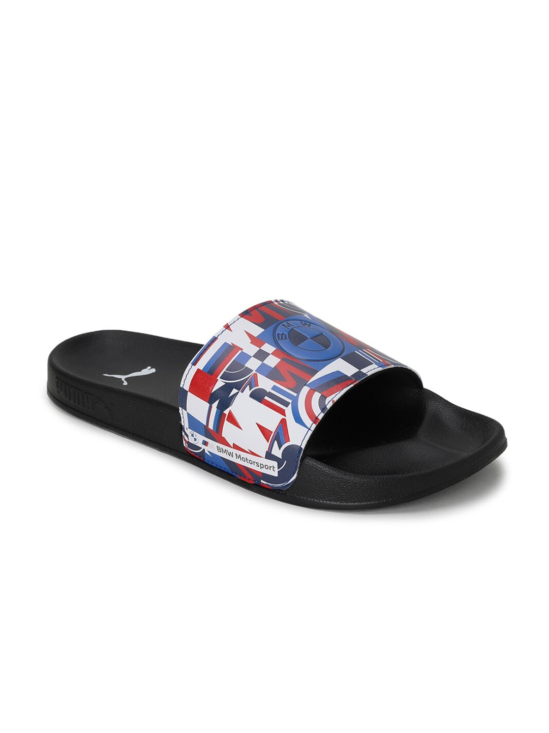 

Puma Unisex Blue & Red BMW MMS Leadcat 2.0 Sliders