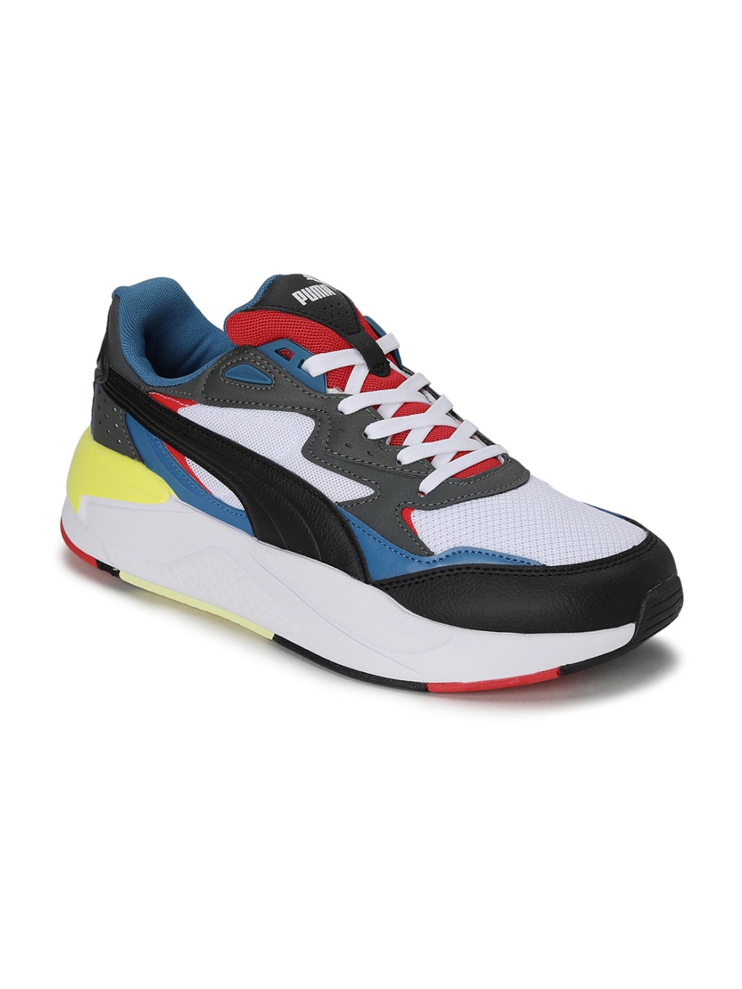 

Puma Colourblocked Mesh Sneakers, Multi