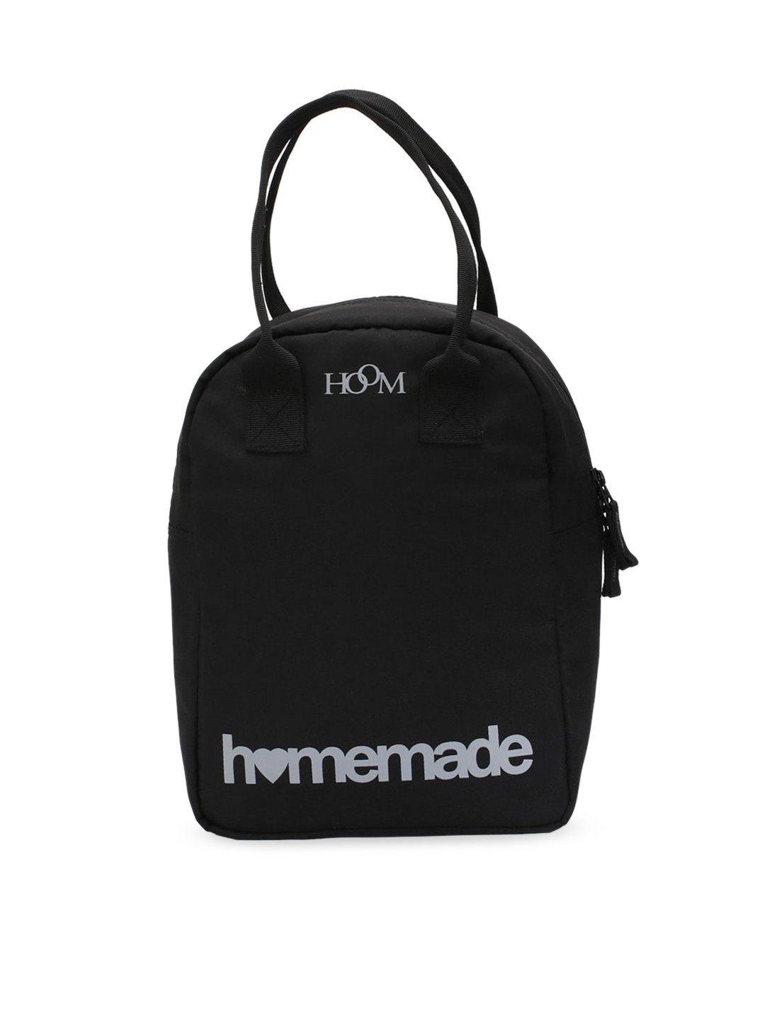 

HOOM Black & White Typography Printed Lunch Bag