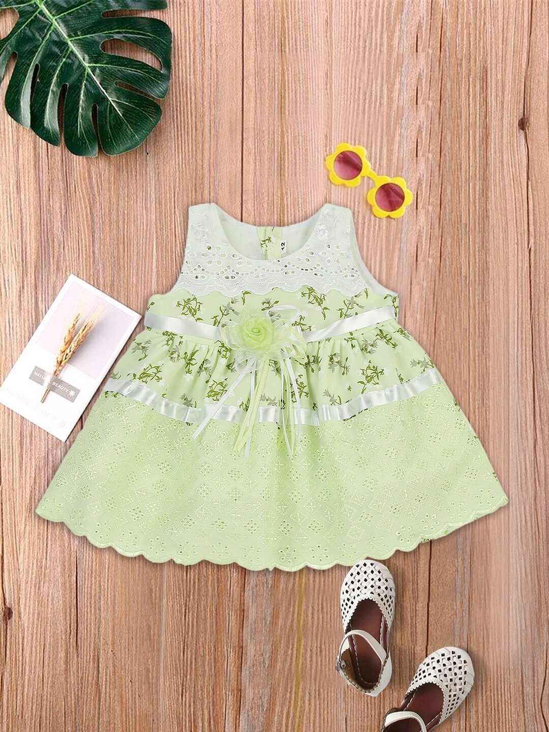 

MeeMee Lime Green Dress