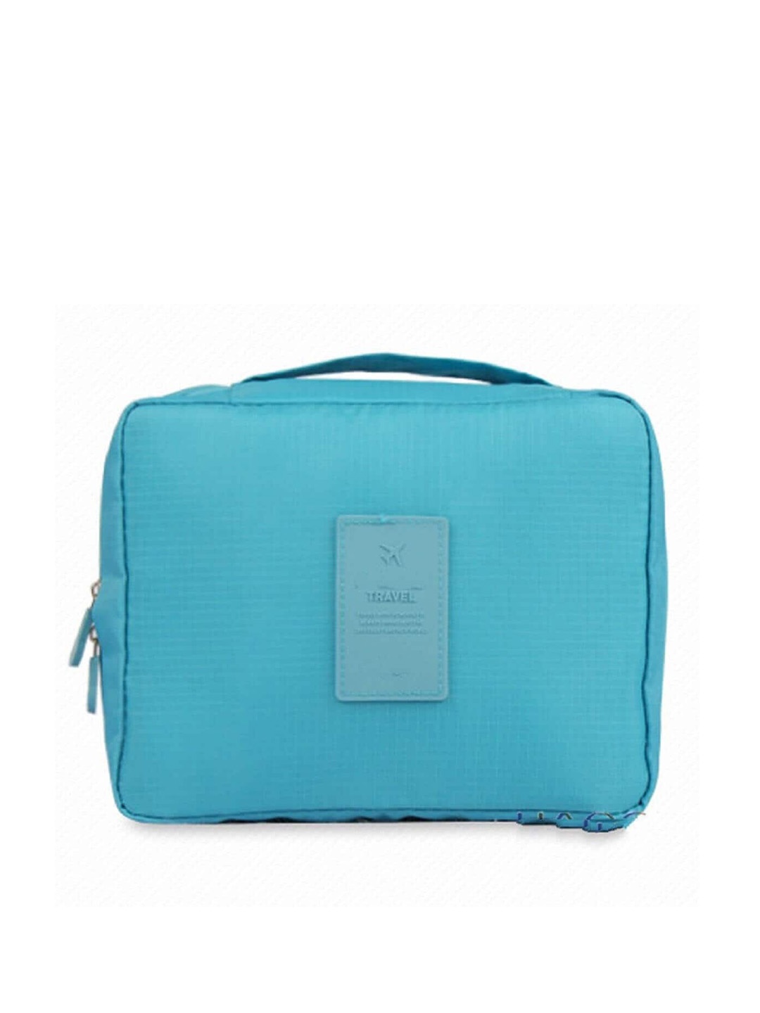 

Awestuffs Blue Makeup Organizer Travel Toiletry Kit