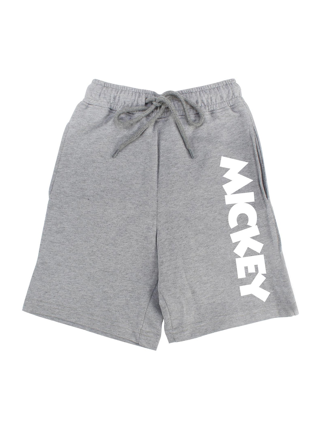 

Disney by Wear Your Mind Boys Grey Mickey Printed Shorts