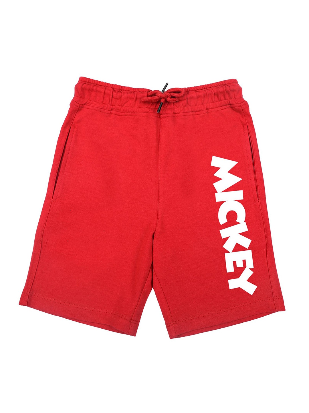 

Disney by Wear Your Mind Boys Red Mickey Mouse Printed Shorts